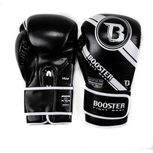 Booster (kick)bokshandschoenen Premium Striker Zwart/Wit 16oz