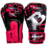 Booster Junior (kick)bokshandschoenen Camo Zwart/Roze 8oz