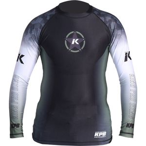 King StormKing 1 Rashguard - Zwart met groen - M