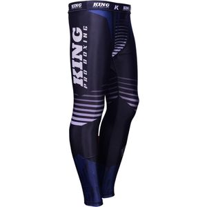 King StormKing 3 Spats – Zwart met blauw - L