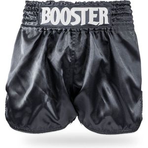 Booster Muay Thai Kickboks Short TBT Plain V2 Zwart