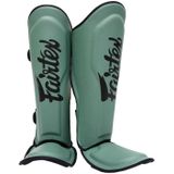 Booster x Fairtex Scheenbeschermers Groen/Zwart