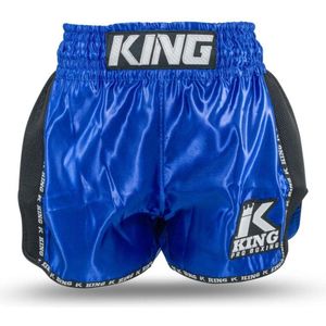 KING PRO BOXING - Fightshorts - Zwart - Satijn