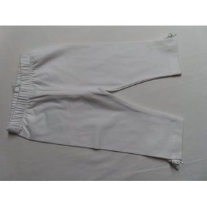 Legging - Meisje - Wit - Effen - strikje - 6 maand 68