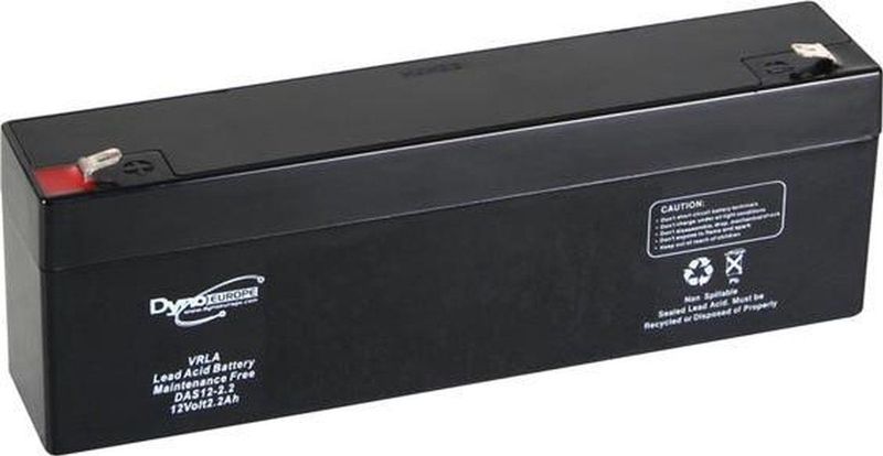 LOOD-ZUUR-ACCU 12 V - 2.2 Ah 177.5 x 34 x 66 mm