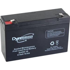 Dyno Europe Lood-Zuur accu 6V - 10 Ah - 151 x 50 x 101 mm