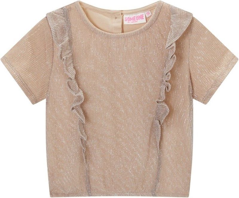 Someone - T-Shirt - Goud - Katoen