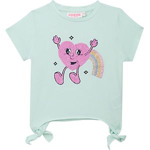 Someone - T-shirt - Mint - Meisjes