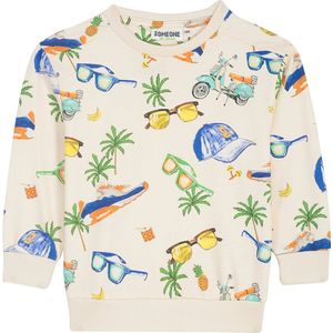 Someone - Jongens Sweater - Beige - Katoen