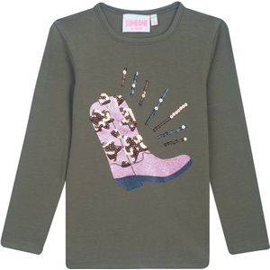 Someone meisjes longsleeve - Groen