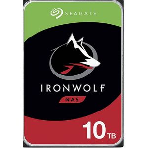 Seagate IronWolf ST10000VN000 interne harde schijf 10 TB 7200 RPM 256 MB 3.5" SATA III