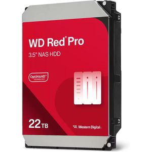 WD Red Pro - Harde Schijf - 4TB - Zwart