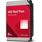 Western Digital - Red Plus - Interne Harde Schijf - 6000 GB - SATA III