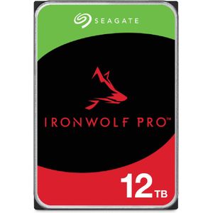 Seagate IronWolf Pro ST12000NT001 interne harde schijf 12 TB 7200 RPM 256 MB 3.5"" SATA III