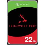 Seagate IronWolf Pro ST22000NT001 interne harde schijf 22 TB 7200 RPM 512 MB 3.5" SATA III