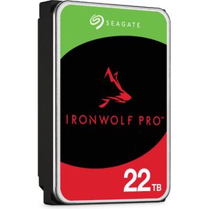 Seagate IronWolf Pro ST22000NT001 interne harde schijf 22 TB 7200 RPM 512 MB 3.5"" SATA III