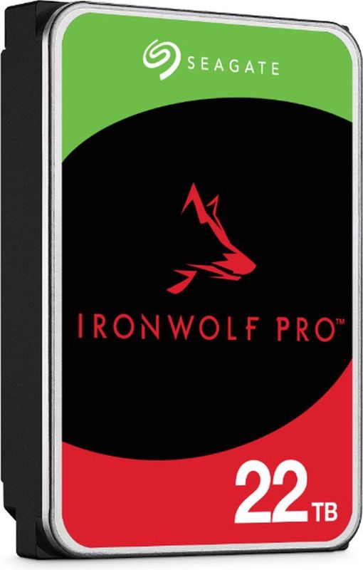 Seagate IronWolf Pro ST22000NT001 interne harde schijf 22 TB 7200 RPM 512 MB 3.5" SATA III