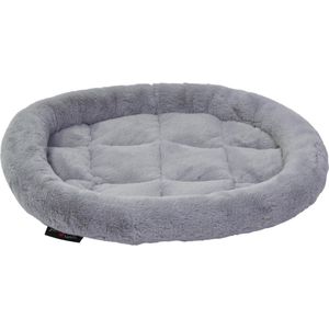 JACK AND VANILLA, Ovaal Hondenkussen, Model Shell, Kleur Schelpgrijs, Maat L, 85 x 55 cm
