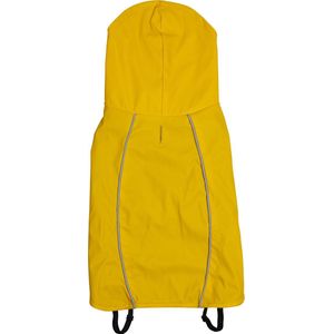 Jack And Vanilla - Jassen - Jv Fisherman Jacket Regenjas Met Kap Geel-ml 45cm Fshja3050 - 229012