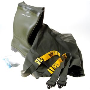 Sioen 700A Wader Texoflex Groen Waadpak