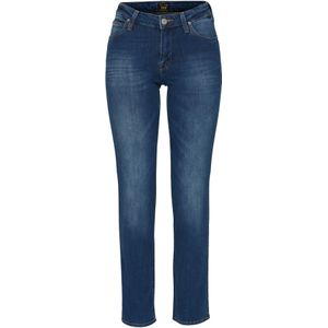 Lee Marion Straight Jeans dames, Bleu (Night Sky), 31W / 31L