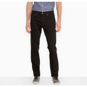 LEVI'S - Slim Jeans - Zwart - Katoen