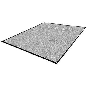 Andersen 1965230 2452# Maze Mats, nylon tapijt voor binnen, zool van nitrilrubber, 830 g/m², 85 cm breed x 150 cm lang, donkergrijs/lichtgrijs