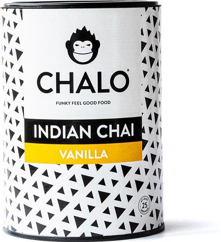CHALO Vanilla Chai Latte - Indische Vegan Chai - 300GR