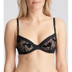 Marie Jo - Gloria - Beugel Bh - Zwart - Katoen