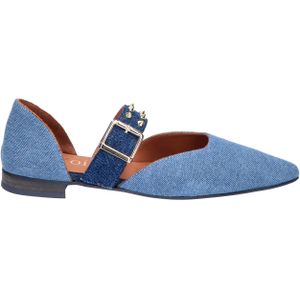 Gioia - Wolfi - Ballerina - Blauw - Denim Jeans