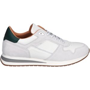 Rapid Soul - Wolf - Lage Sneaker - Beige - Casual Runner - Leer met Suede Overlays