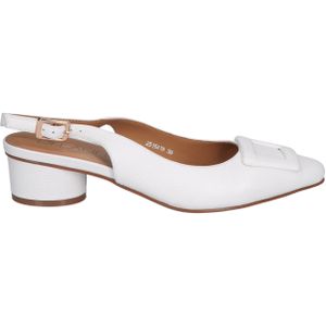 Di Lauro - Affia - Slingback - Wit - Retro Vibe