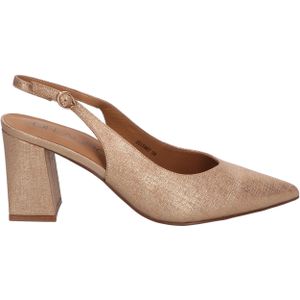 Di Lauro - Alfonsa - Slingback - Goud - Blokhak 7 cm