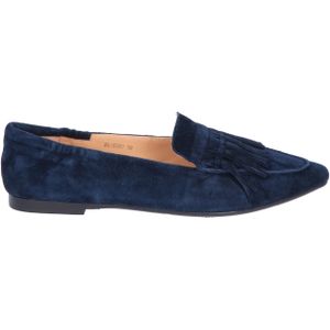 Di Lauro - Onaya - Loafer - Blauw - Suede - Spitse Leest