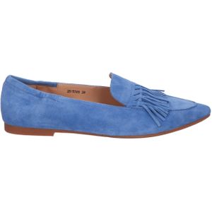 Di Lauro - Onaya - Loafer - Blauw - Suede - Spitse Leest