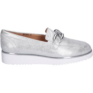 Di Lauro - Alfia - Loafer - Zilver - Sportieve Loopzool van EVA-materiaal