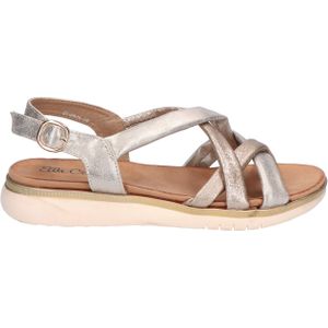 Ella Cruz - Wannie - Sandaal - Goud - Metallic Bandjes - Sportieve Zool