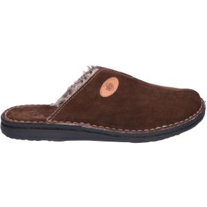 Cypres - Umer - Pantoffel - Bruin - Nubuck met Imitatievacht