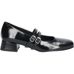 Cypres - Yena - Pump - Zwart - Mary Jane Stijl - Lakleren