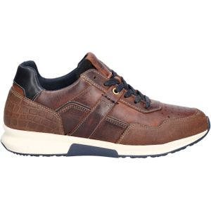 Rapid Soul - Nordin - Casual Veterschoen - Cognac - Leer