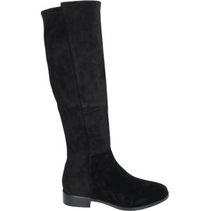 Di Lauro - Janine - Lange Laars - Zwart - Suede