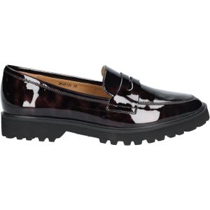 Di Lauro - Cecilia - Loafer - Dark Brown - Lakleer - Leopard Print