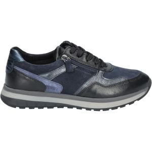 Cypres Soft - Yael - Casual Veterschoen - Zwart en Blauw