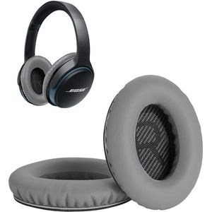 Set Oorkussens geschikt voor Bose QuietComfort 35 ii / 35 / 25 / 15 / 2 / Soundtrue - Soundlink Around-Ear AE2 / AE2W / AE2I - Oorkussens voor koptelefoon - Ear pads headphones grijs