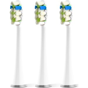 Bintoi® iSonic ProClean - Opzetborstels Elektrische Tandenborstel - 3 Stuks - Geschikt voor iSonic D700/D600 - Jaarvoorraad - Wit