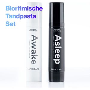 KARMICARE Duo Tandpasta - Zonder Fluoride - Nano Hydroxyapatiet - Met Xylitol - 2x32ml