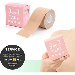Boob Tape 5 meter - Plak BH – Fashion tape – Boobtape– body tape – Rekbaar - Zweet resistant
