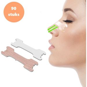 Neusstrips - Neuspleisters - 90 stuks - Anti snurk strips - Neusspreiders - Better Breath