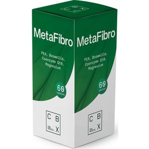 Metafibro® - Voedingssupplement - 60 Capsules - Vitamine B6, E - Magnesium - Boswellia