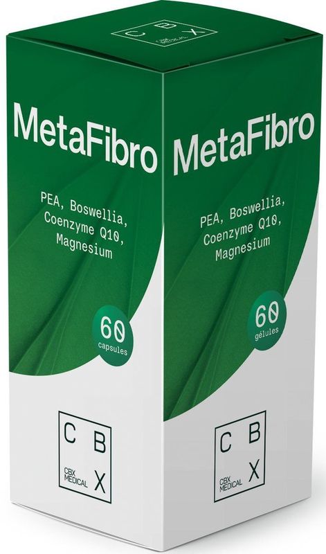 Metafibro® - Voedingssupplement - 60 Capsules - Vitamine B6, E - Magnesium - Boswellia
